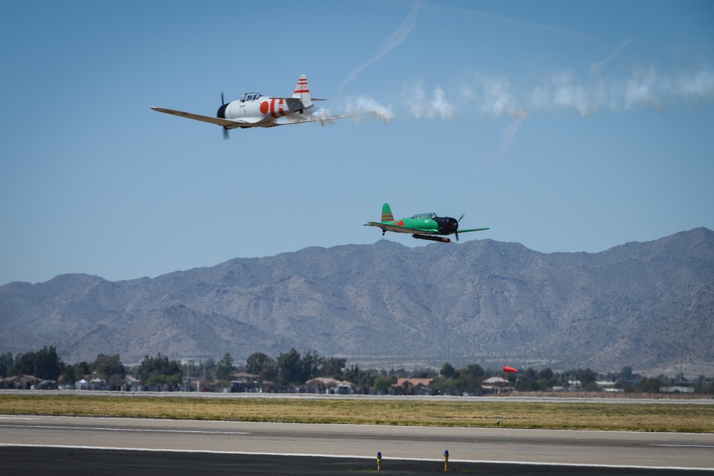 Tora Tora Tora Warbirds perform Luke Days 2018