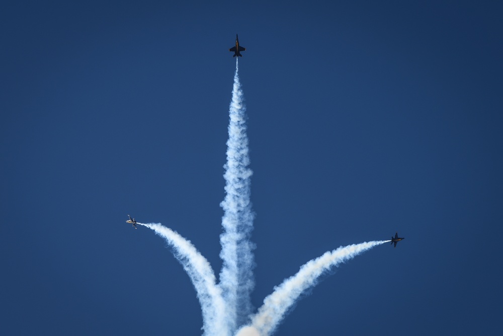 U.S. Navy Blue Angels perform Luke Days 2018