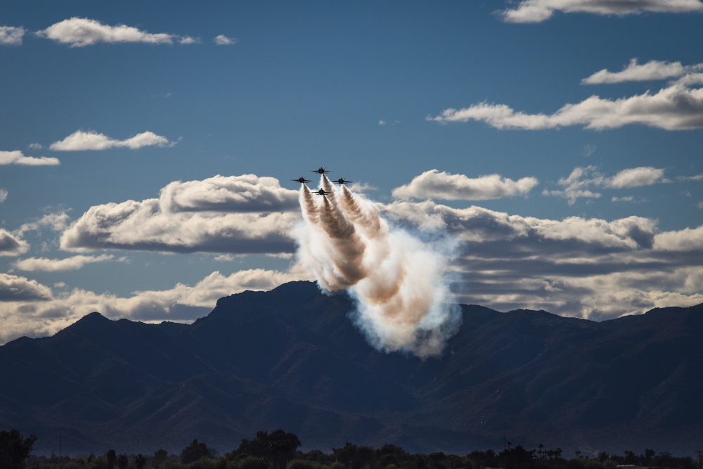 U.S. Navy Blue Angels perform Luke Days 2018