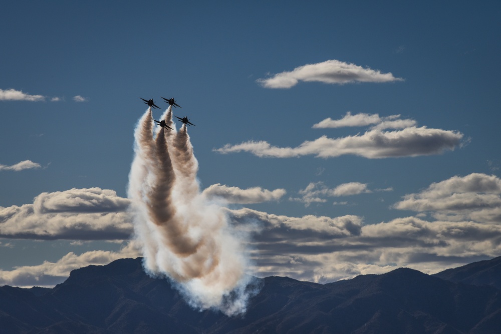 U.S. Navy Blue Angels perform Luke Days 2018