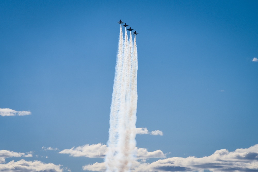 U.S. Navy Blue Angels perform Luke Days 2018