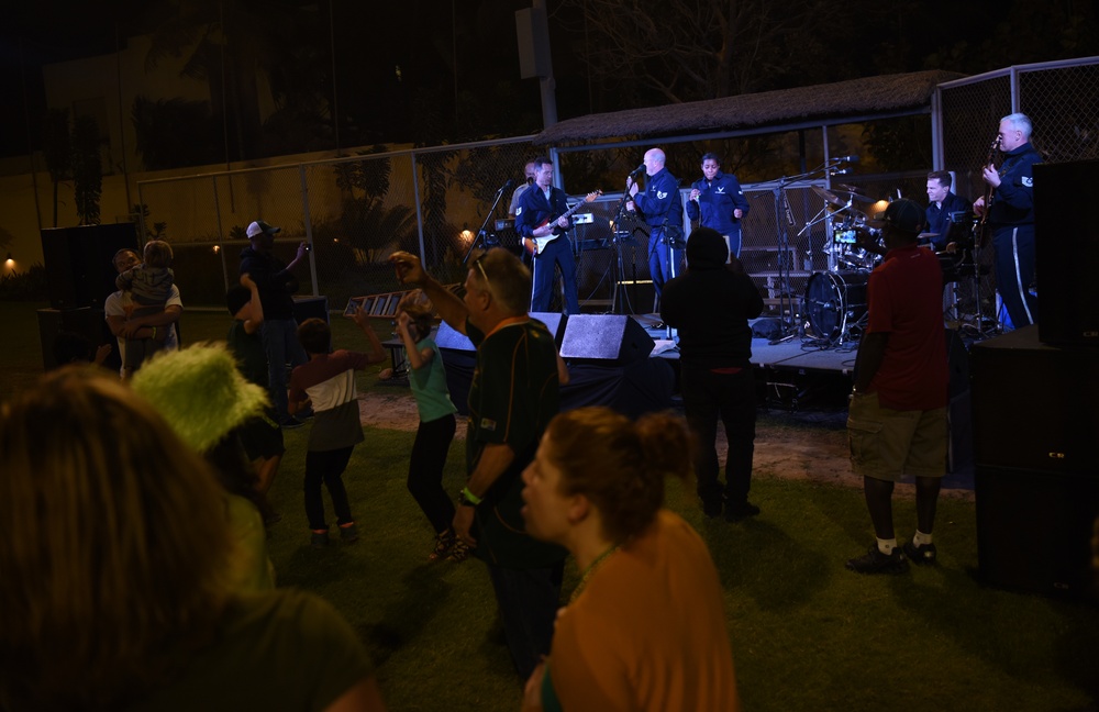 USAFE Band plays at US Embassy Senegal event