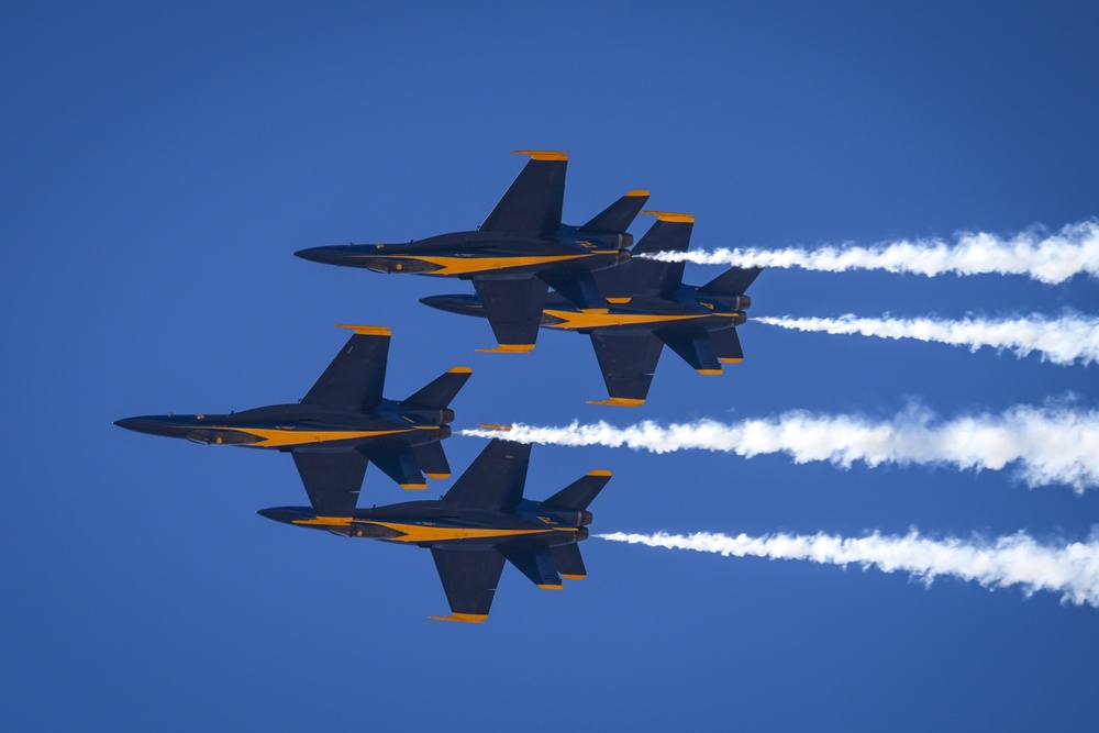 U.S. Navy Blue Angels perform Luke Days 2018