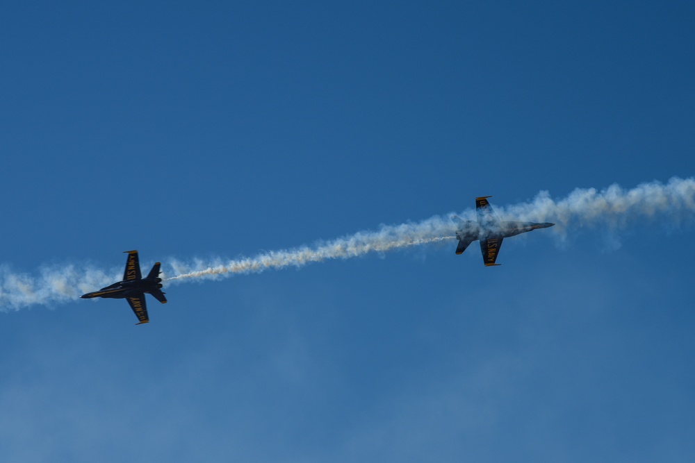 U.S. Navy Blue Angels perform Luke Days 2018