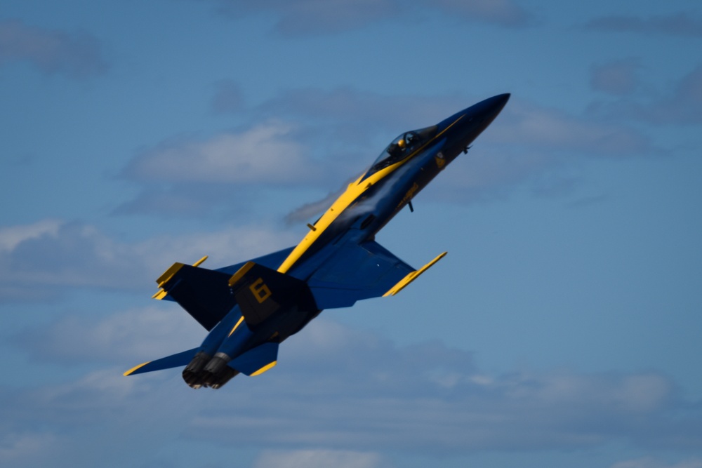 U.S. Navy Blue Angels perform Luke Days 2018