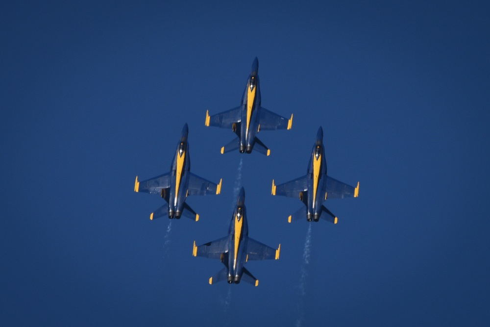 U.S. Navy Blue Angels perform Luke Days 2018