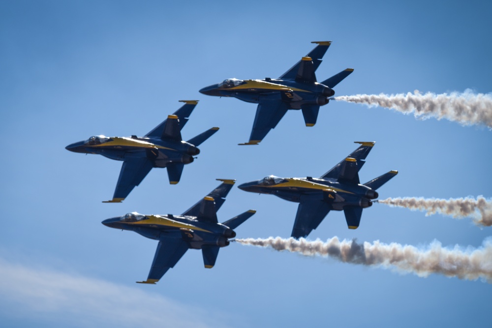 U.S. Navy Blue Angels perform Luke Days 2018