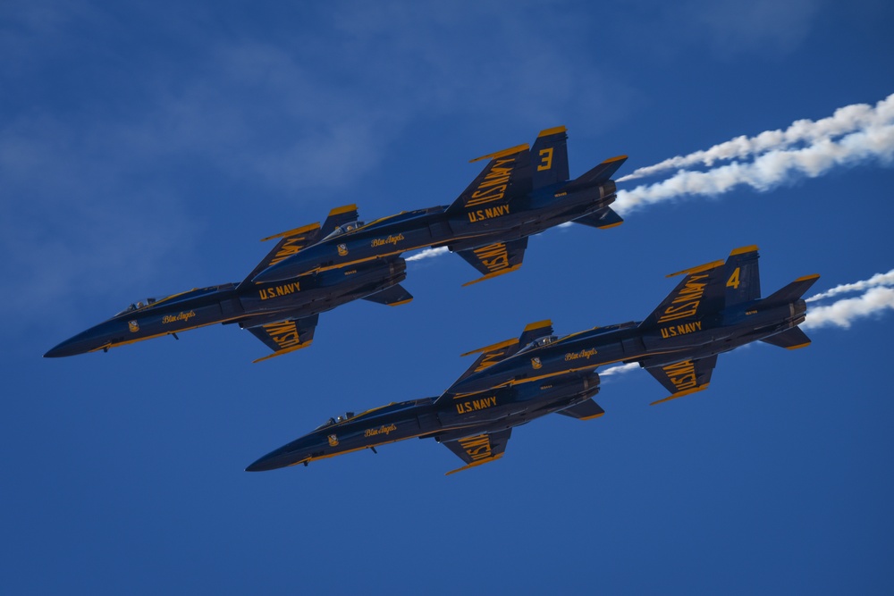 U.S. Navy Blue Angels perform Luke Days 2018