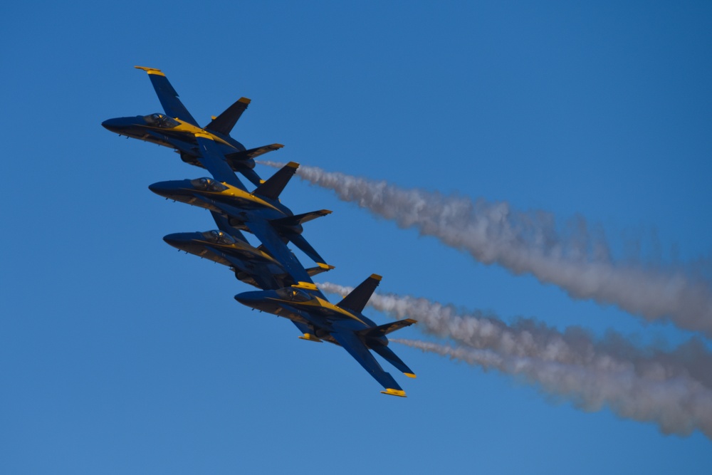 U.S. Navy Blue Angels perform Luke Days 2018