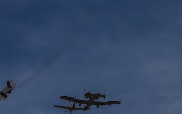 Historic Heritage Flight performs during Luke Days 2018