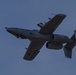 A-10 Thunderbolt flies over during Luke Days 2018