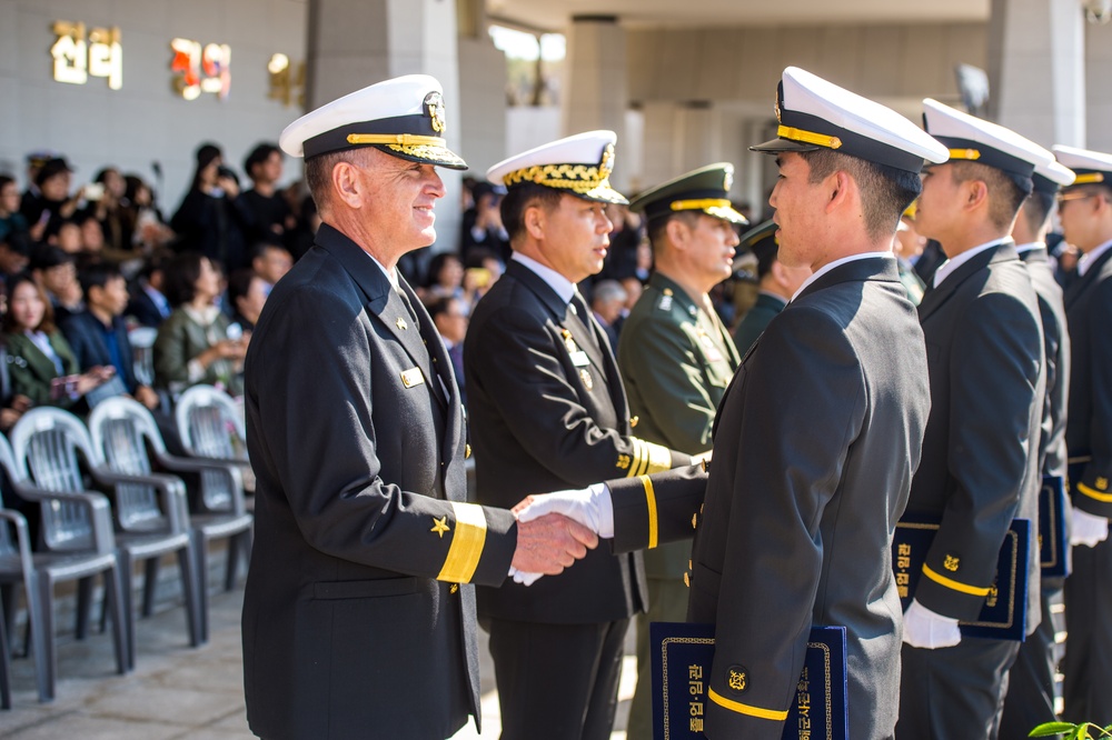 Adm. Boyle Attends ROK Naval Academy Graduation