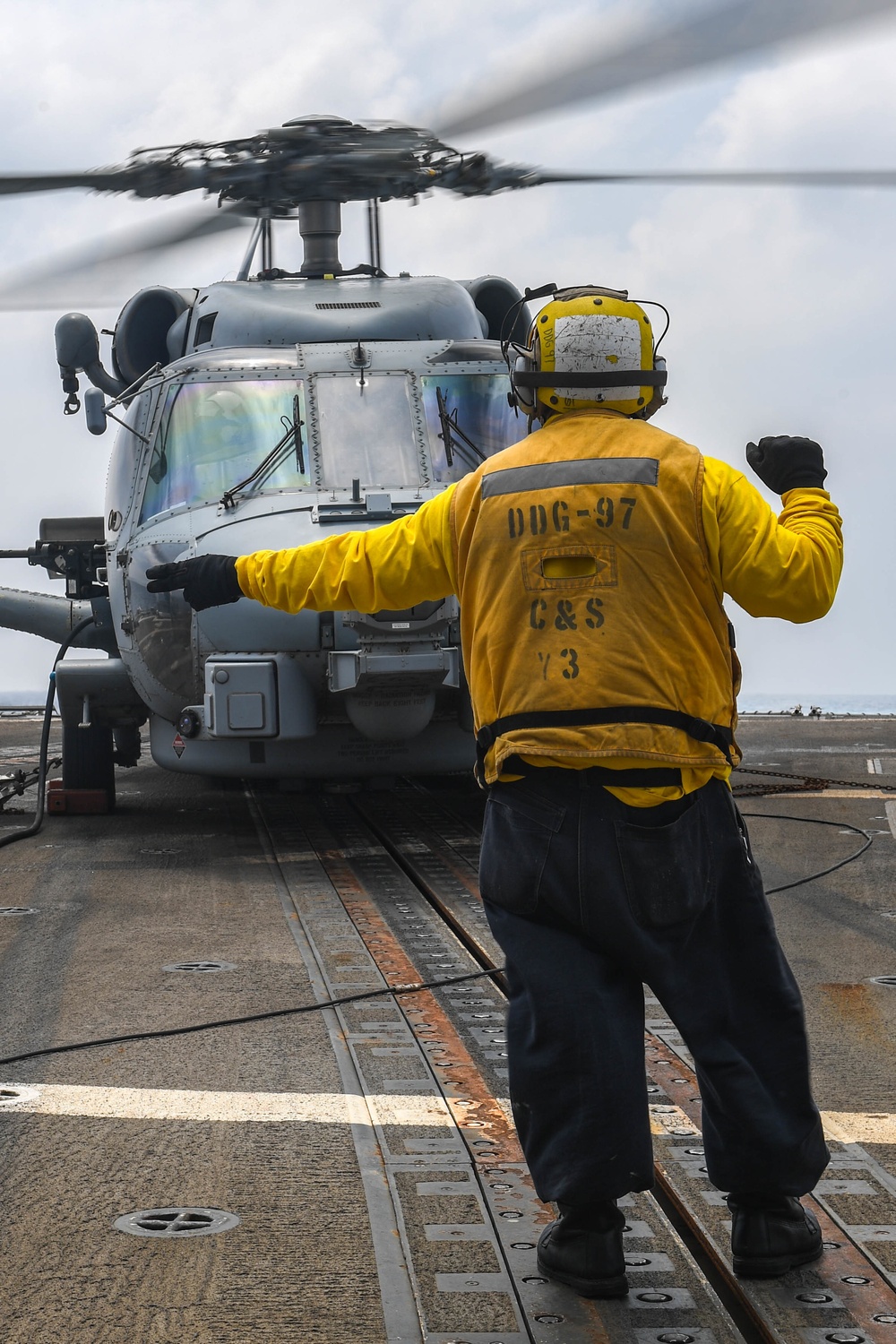 USS Halsey deployment