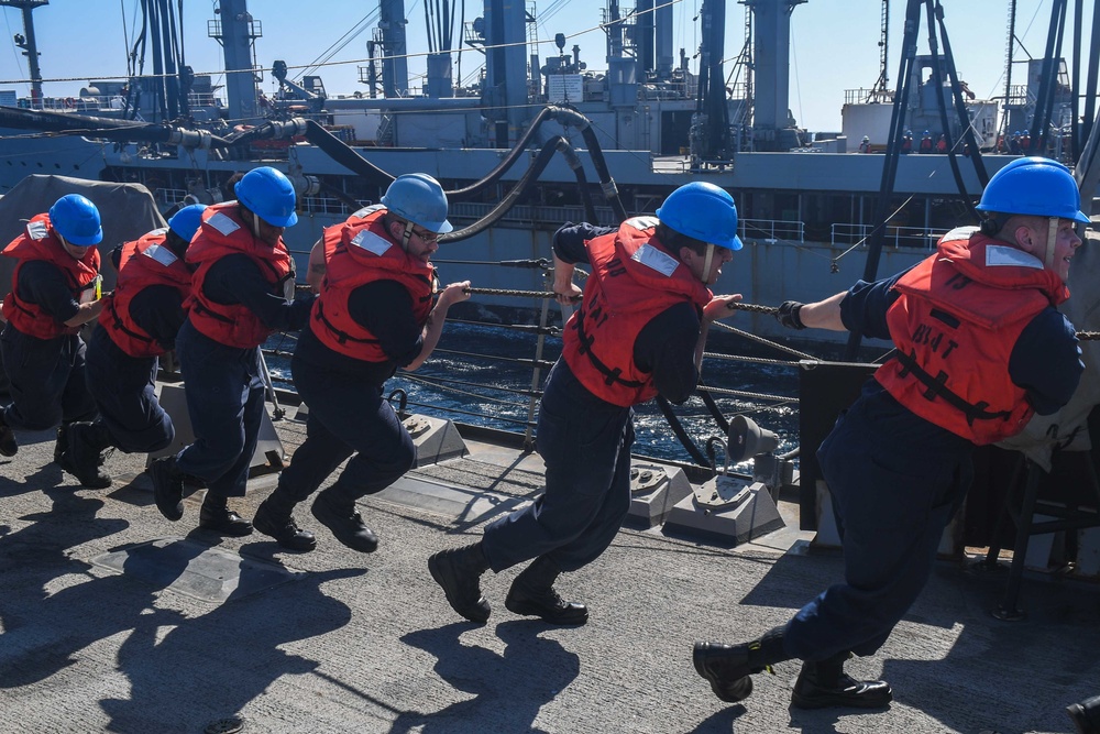 USS Halsey deployment