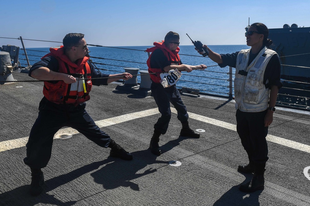 USS Halsey deployment