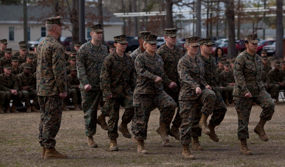 Field Medical Training Battalion-East Change of Command Ceremony