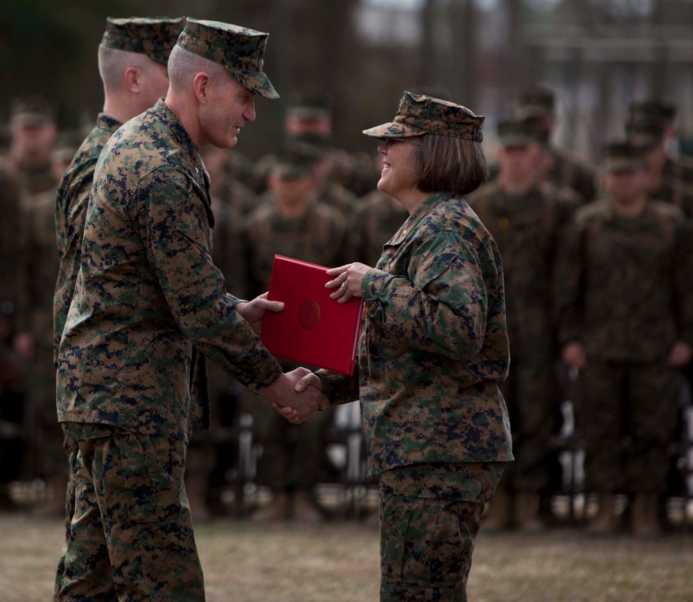 Field Medical Training Battalion-East Change of Command