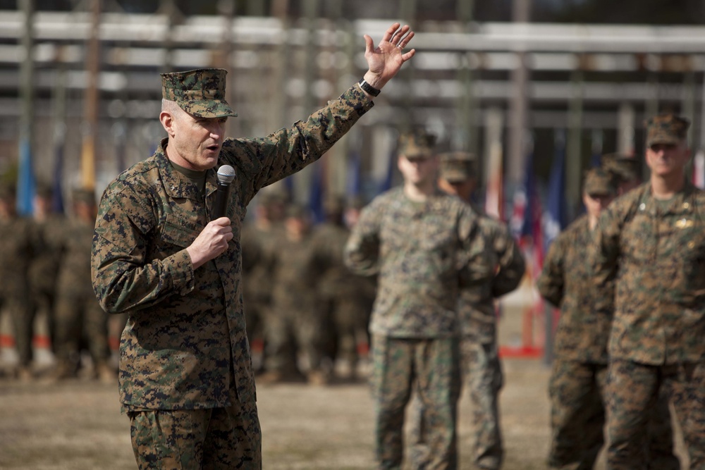 Field Medical Training Battalion-East Change of Command Ceremony