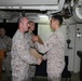 Lance Cpl. Leadership Seminar Graduation aboard the USS New York