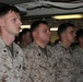 Lance Cpl. Leadership Seminar Graduation aboard the USS New York