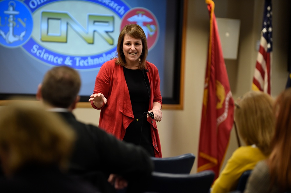 ONR Women's History Month Observance with Dr. Melissa Flagg