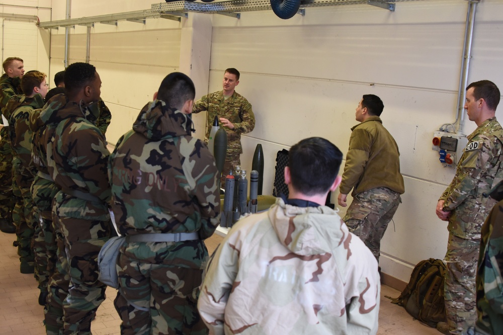 Base personnel execute ATSO training prior to exercise
