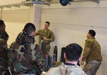 Base personnel execute ATSO training prior to exercise