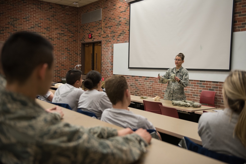 137 MDG partners with OU ROTC for SABC course