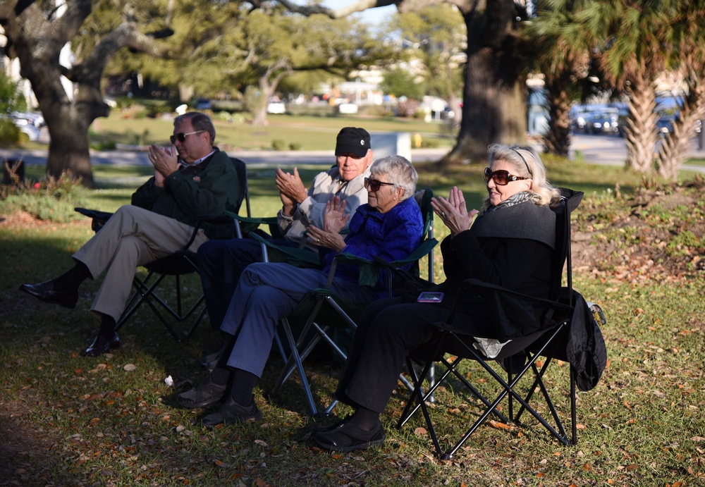 Army band tunes up the coast