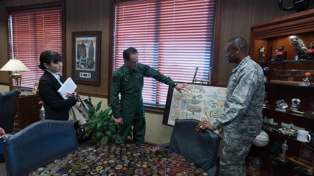 Lt. Gen. Masashi Yamada visits U.S. Transportation Command