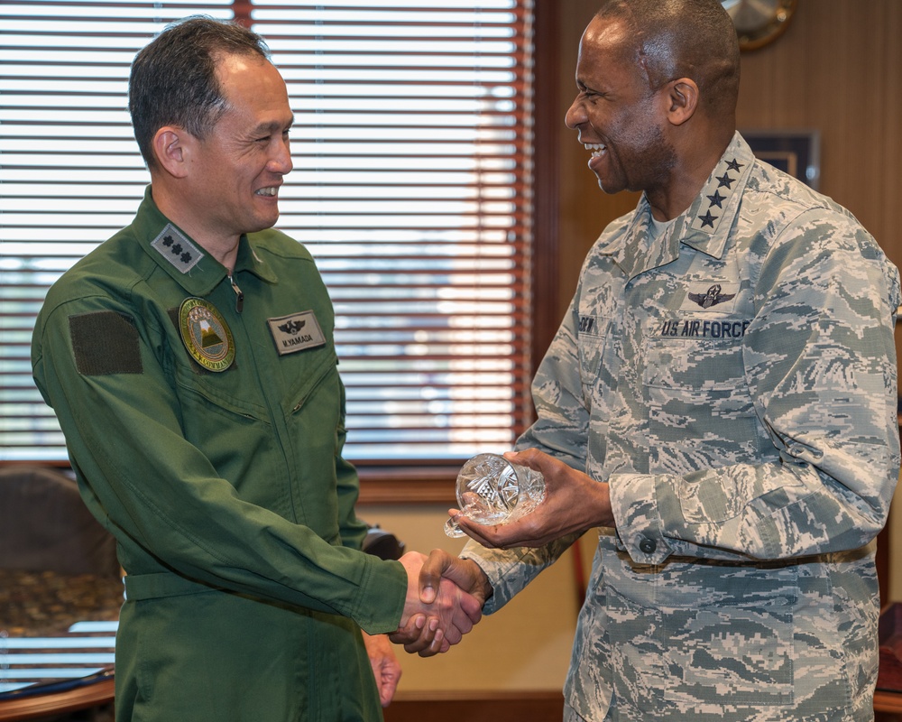 Lt. Gen. Masashi Yamada visits U.S. Transportation Command