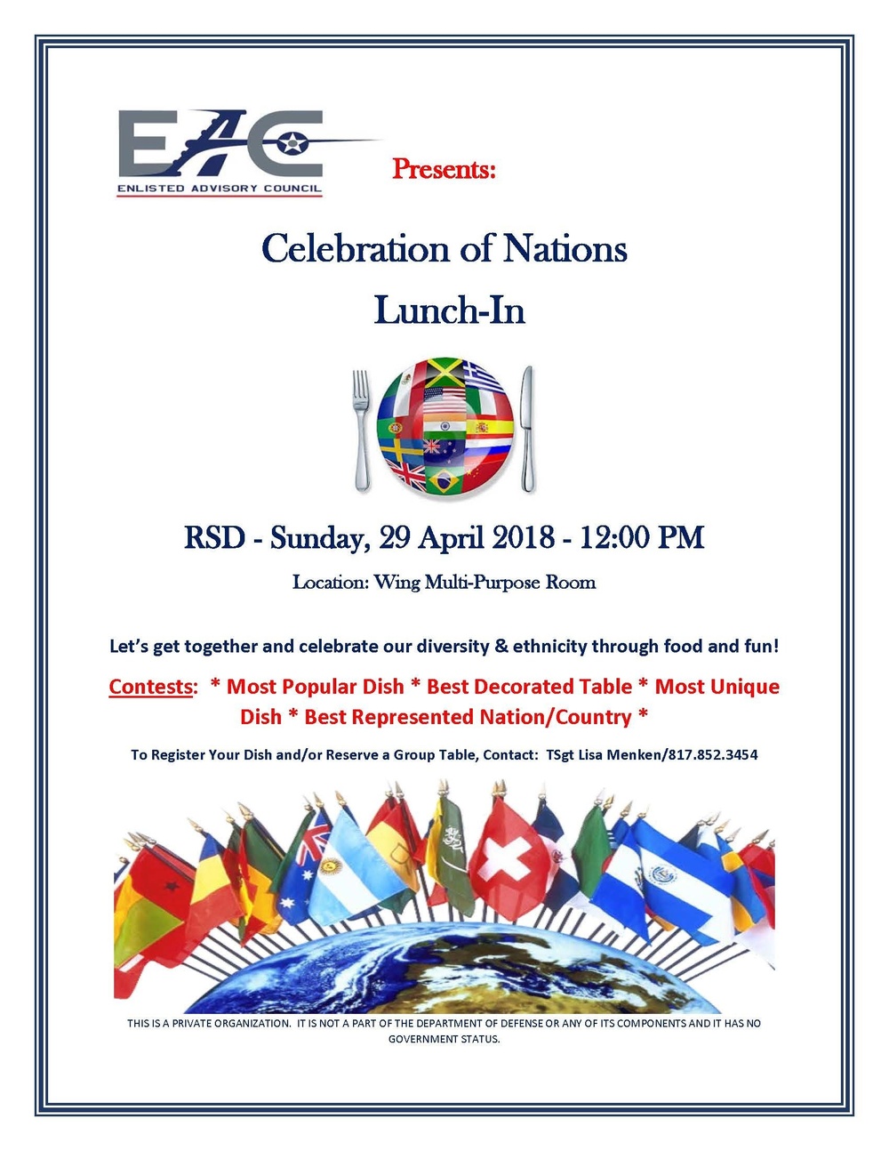 Celebration of Nations Lunch-in