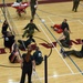 Marines Practice Volleyball during 2018 Marine Corps Trials
