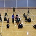 Marines Practice Volleyball during 2018 Marine Corps Trials
