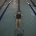 Athletes practice swimming for 2018 Marine Corps Trials