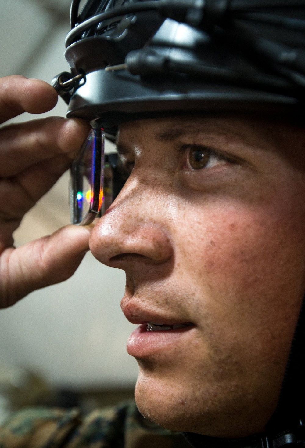 Marines test digital heads up display