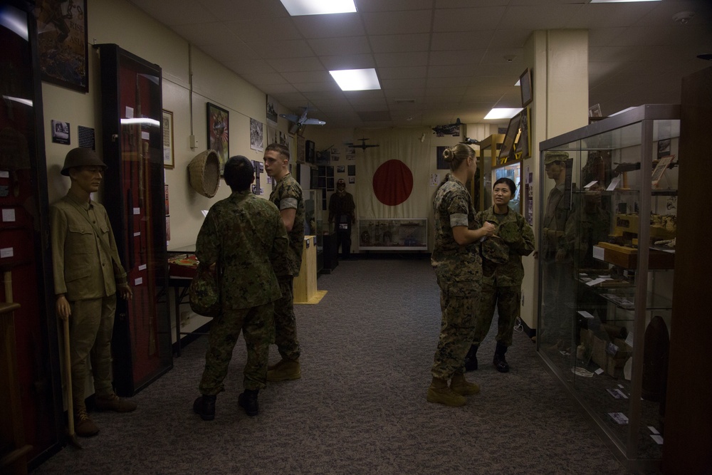 In memoriam | Japan Ground Self Defense Force visits U.S. Marine Corps Battle of Okinawa Museum