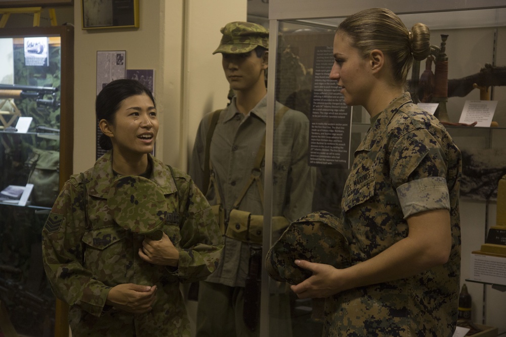 In memoriam | Japan Ground Self Defense Force visits U.S. Marine Corps Battle of Okinawa Museum