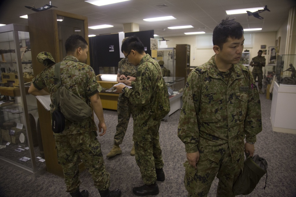 In memoriam | Japan Ground Self Defense Force visits U.S. Marine Corps Battle of Okinawa Museum