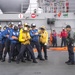 Flight Deck Fire Drill aboard USS Bonhomme Richard (LHD 6)