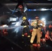 Firefighters from 379th ECES and QEAF train together