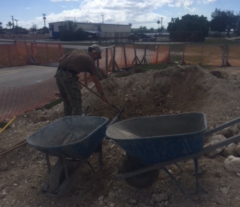 Naval Mobile Construction Battalion (NMCB) 11 Detachment Guam March 16th 2018