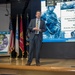 Brad Bunn speaks to DLA Land and Maritime workforce
