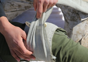 Iraqi Security Forces conduct life saving skills training