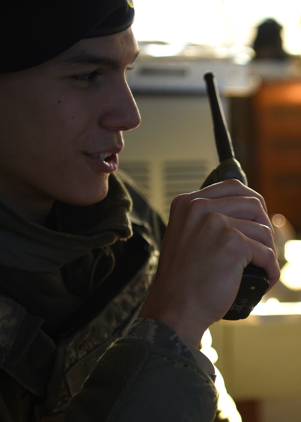 319th Security Forces Squadron endures sub-freezing temperatures to protect Grand Forks AFB