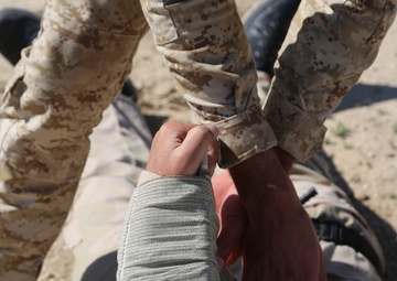 Iraqi Security Forces conduct life saving skills training