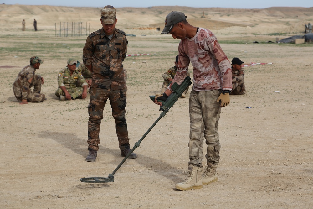 Iraqi Security Force counter improvised explosive device training