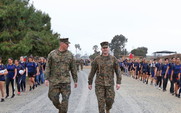 Orange County Women Live as Marine Recruits for Poolee Function