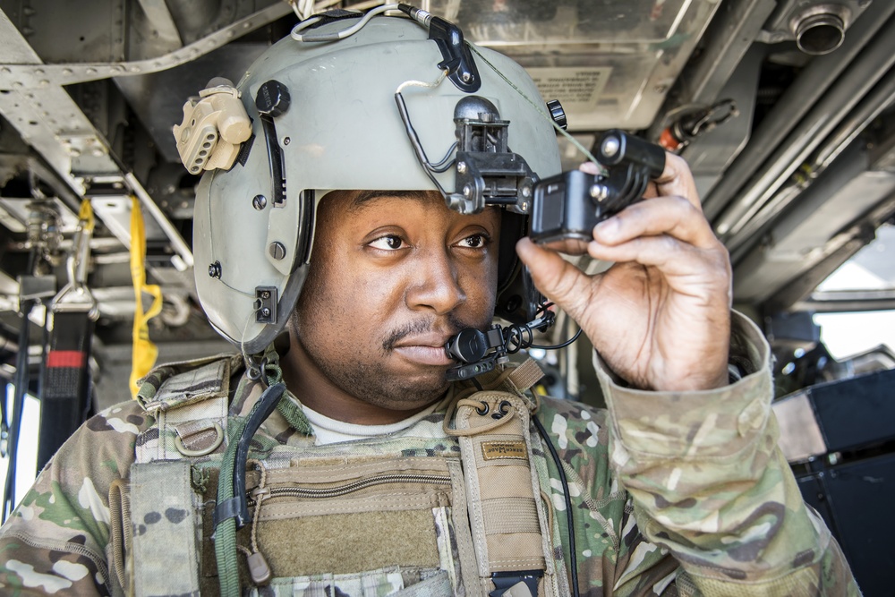 Airmen prep HH-60G for training