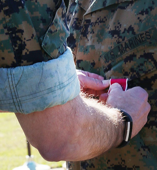 Marine retires after 30 years of faithful service